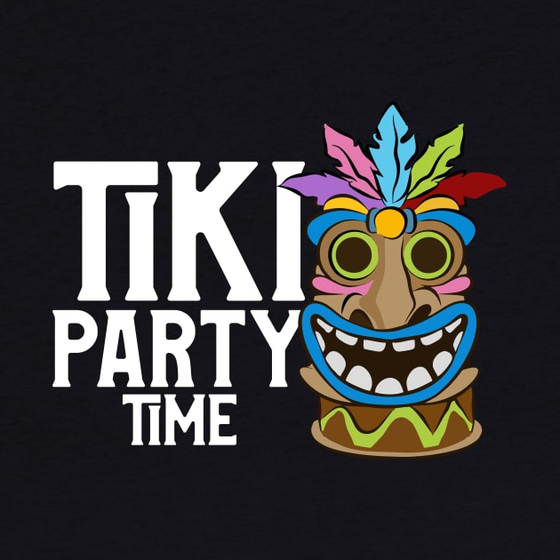 Adorable & Cute Tiki Party Time Island Luau Themed by theperfectpresents